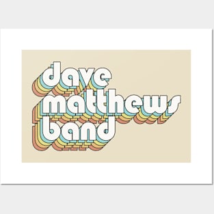 Retro Dave Matthews Band Posters and Art